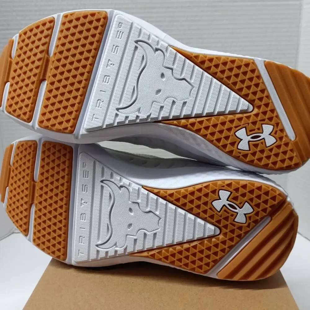 Under Armour Project Rock Shoes‎ Women Size 10 White Gum
